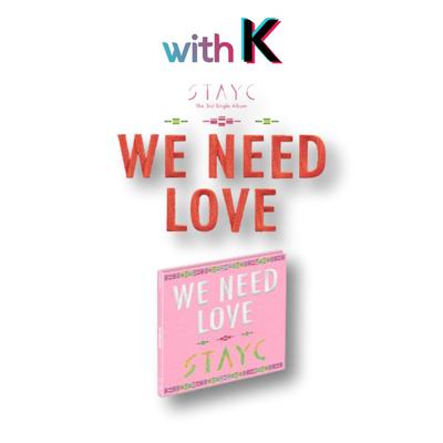 WE NEED LOVE / The 3rd Single Album (Digipack Ver.) (Limited Edition)