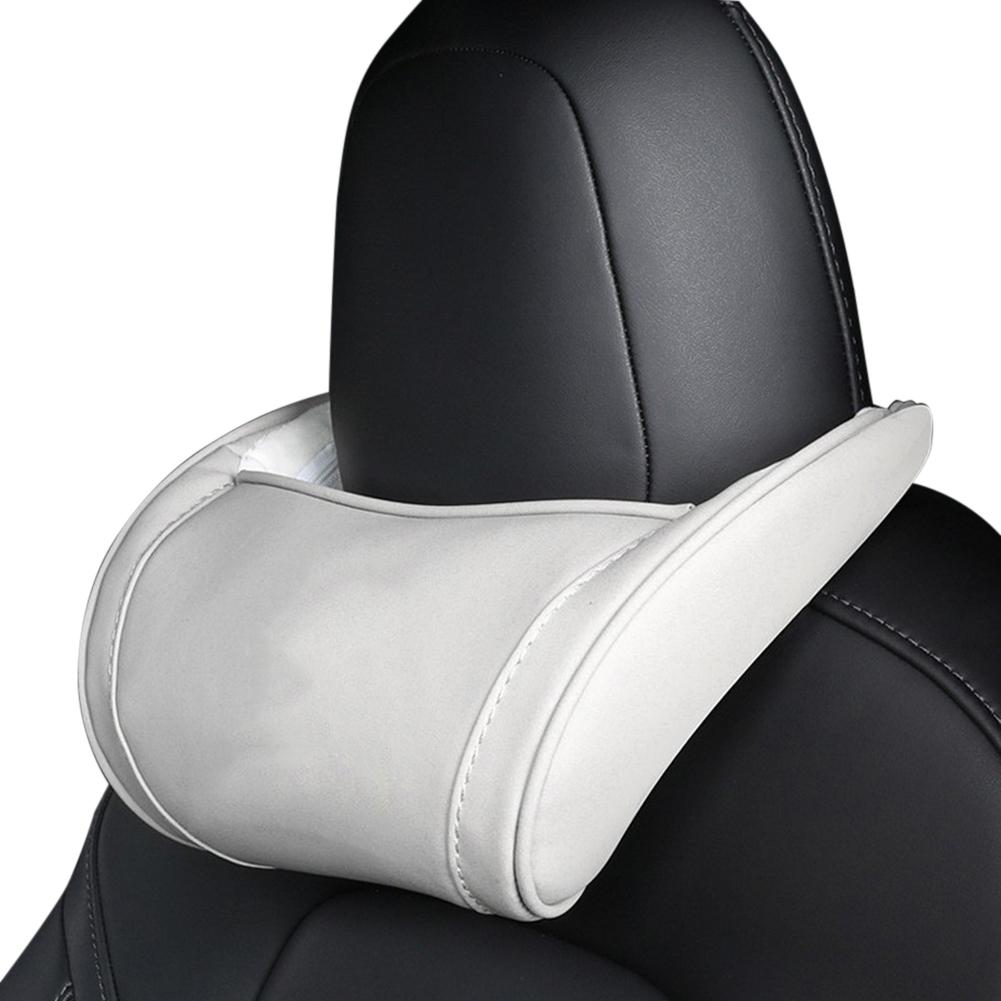 Polštář na krk do auta Měkkost Ultra pohodlný Kožený Polštář na opěrku hlavy z paměťové pěny pro úlevu od bolesti při řízení Kompatibilní pro 3 XS