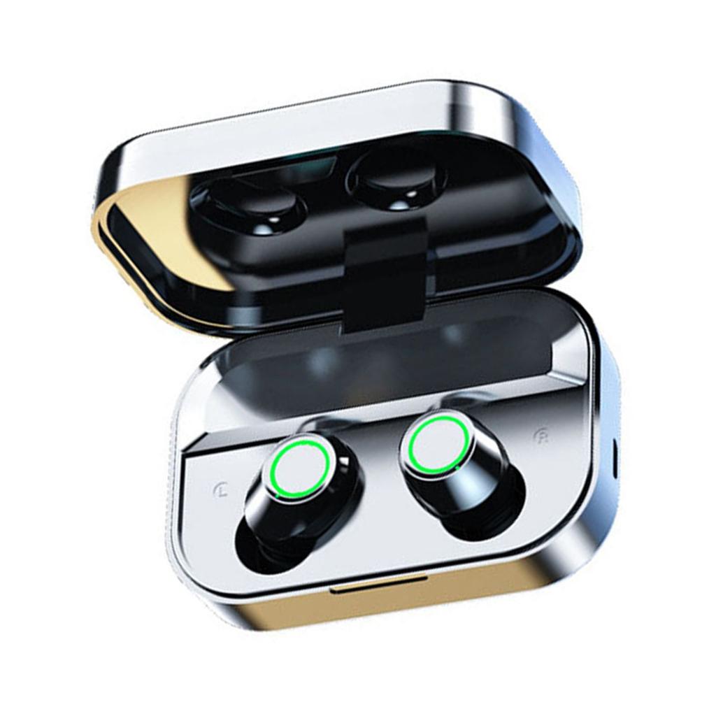 Bluetooth 5.3 Ohrhörer Eingebautes Mikrofon IPX5 Wasserabweisend Leichtgewichtige Kabellose Ohrhörer mit Ladeetui für Sport
