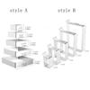 5Pcs/Set Stainless Steel Cookie Cutter Rectangle Dough Mold Bake Tools Biscuit Mold  Pastry