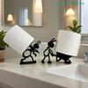 Black Simple Ant Tissue Holder Desktop Figurines 3D Printed Home Paper Bracket Decoration Creative Ornaments For Holiday Gift