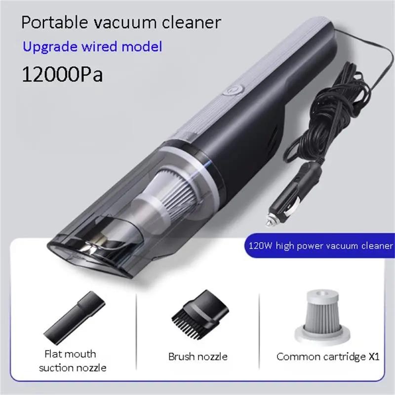 Car Vacuum Cleaner Wireless with Strong Suction Handheld Small Mini Rechargeable Home Vacuum Cleaner