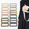 Meetee 20 stuks 20-50mm 16 kleuren metalen gesp webbing verstelgespen tasriem schuifring sluiting DIY leer hardware accessoires