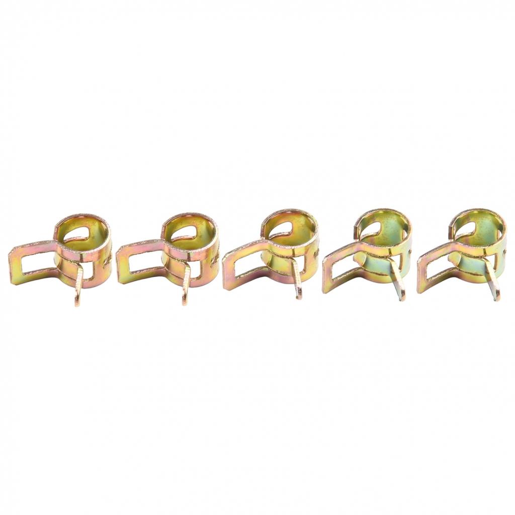 Spring Loaded Silicone Hose Clip for Secure and Leak Proof Connection 10PC Pack