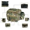Fishing Tackle Bag, Large Waterproof Fishing Tackle Bag With Padded Shoulder Strap, Tear Resistant Soft Sided Fishing Tackle Bag