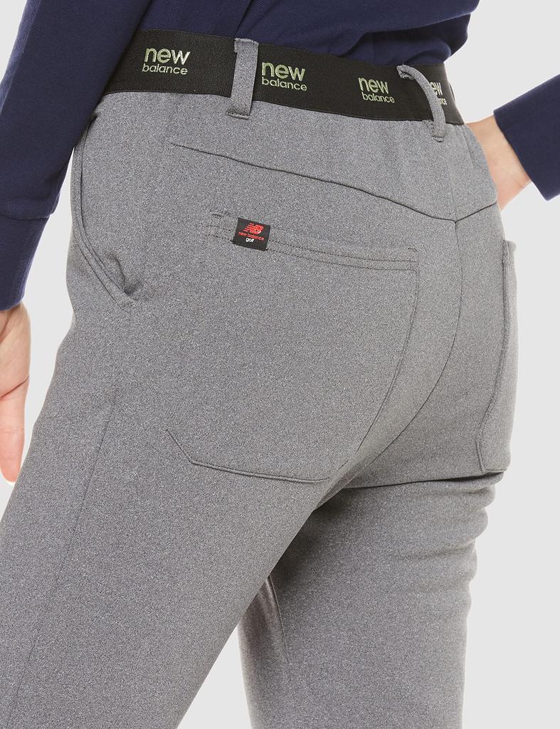 Golf Cropped Pants Inseam 0 [New Balance] (P.P.TEX Sweat-absorbent, Quick-drying, Breathable, Stretchable, 70cm) / Women's / 012-2236508 023_Gray [S]