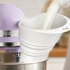 Collapsible Flour Funnel for KitchenAid 5 Quart Tilt-Head Mixers Drip-Free Silicone Flour Funnel Easy