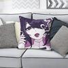 NNeedy Streamer OOverload Anime Celebrity Merchandise AllMatch Printed Pillow Case Sofa Car Office Room Decoration Protector