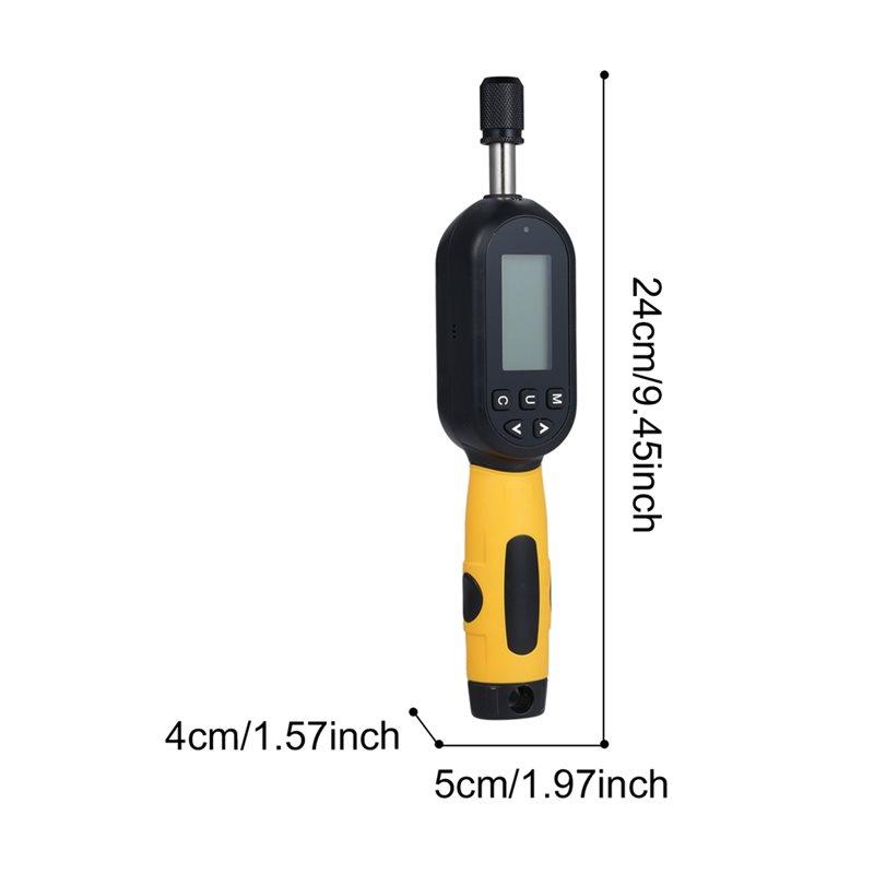 Bit Tester Digital Screwdriver Set Torque Display Meter 10.74-106.21 In-Lbs/1.2-12N. M With Buzzer/LED Light