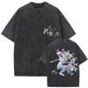 MGK Lost Americana Tour 20252026 Vintage Gewaschenes T-Shirt Herren Damen Sommer Mode Baumwolle Kurzarm T-Shirt Fans Geschenk Kleidung