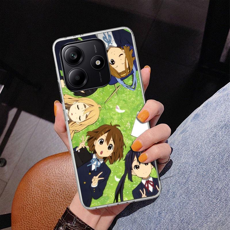 K on! Hirasawa Yui Anime Phnoe Case for Phnoe Case for Xiaomi Redmi Note 15 14 14S 13 Pro Plus 12 12S 11S 11E 10S 10 11T 5G Uniq