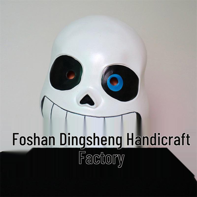 Undertale Sans Latex Mask for Halloween Costume, Party, or Live Stream Pranks