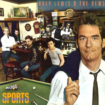 LP Record HUEY LEWIS & THE NEWS - Sports CHS41412 Chrysalis 1983 Canada Rock Used