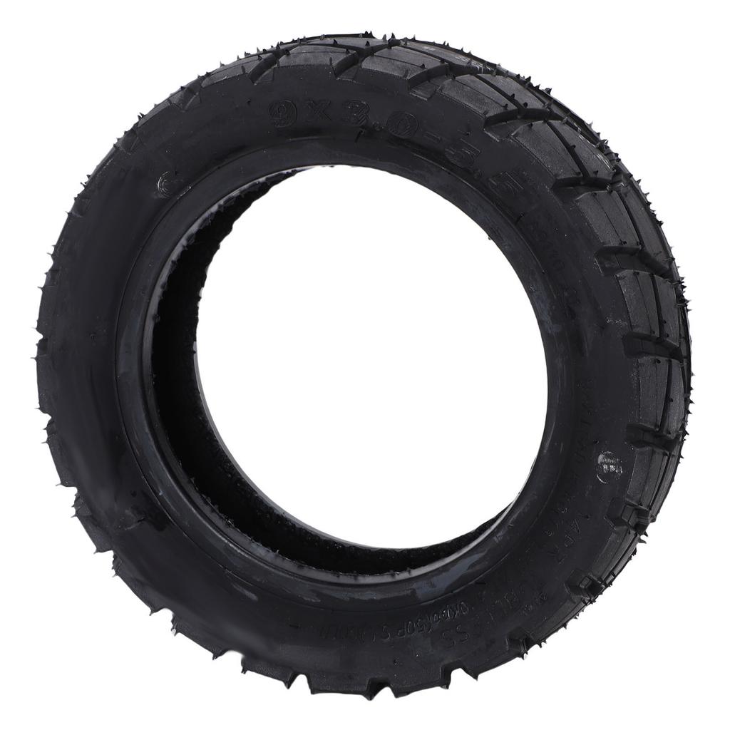 9x3.0-5.5 Off Road Vacuum Tire Electric Scooter Rubber Tubeless Tyre Replacement Thickened Explosion Proof Shockproof