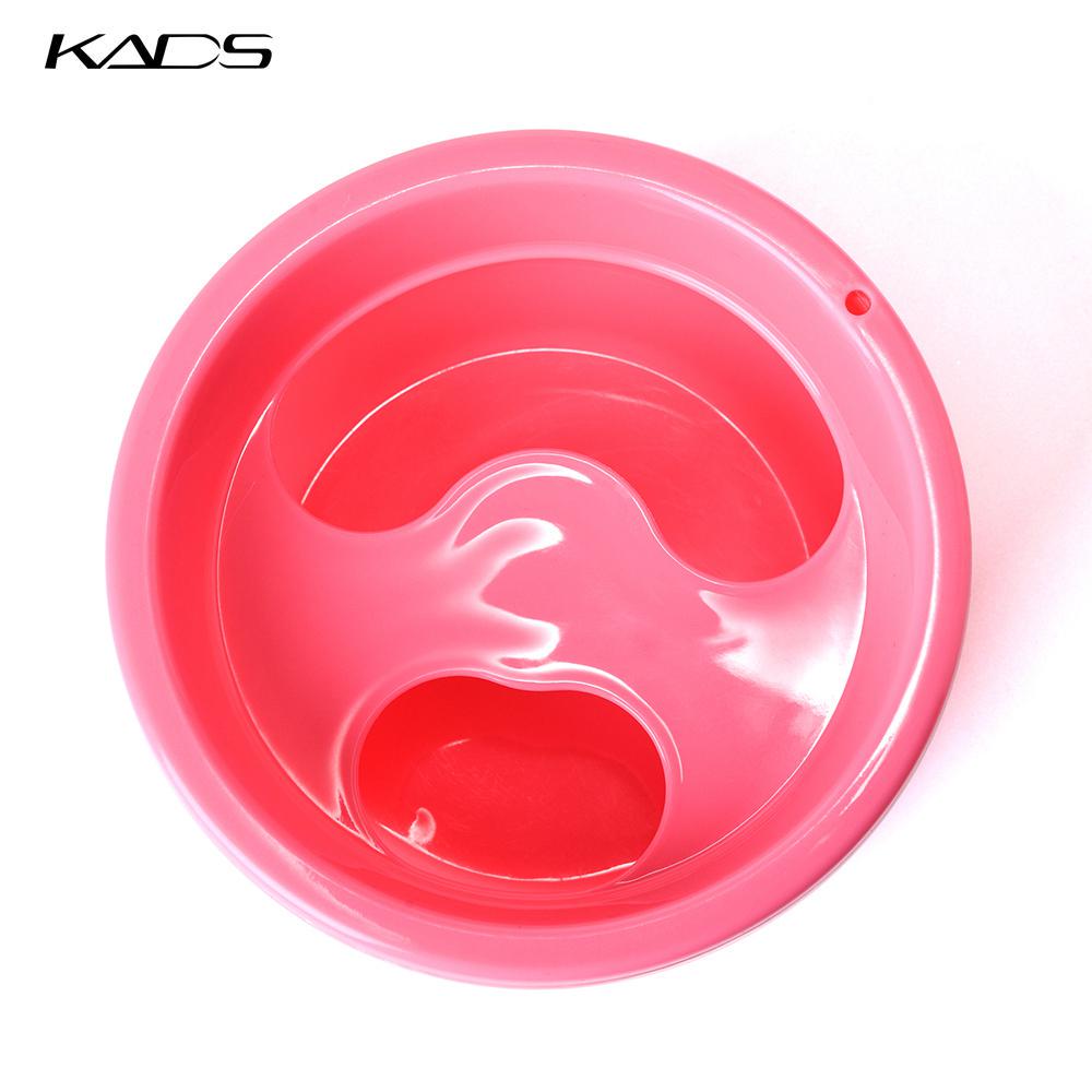 KADS Nail Art Hand Wash Remover Soak Bowl Nail Spa Bath Manicure Round Bowl Tool Cuticle Removal Tray Gel Acrylic Polish Remover