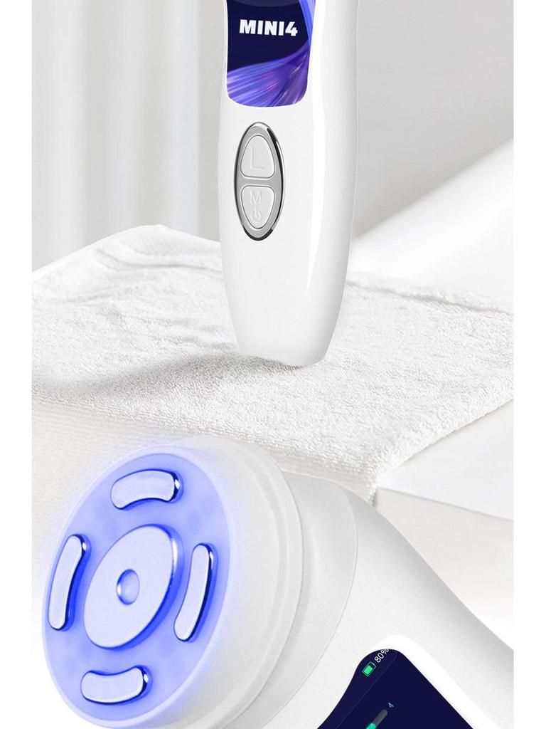 Fourth-Gen Rechargeable HIFU Mini 4-in-1 Ultrasonic Beauty Device for Lifting, Firming, and Iontophoresis At Home