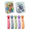 Binder Clips, School Office Seamless Staplers Clam Clips Dispenser Refills Clip