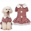 Cotton Pet Clothes Skin-friendly Puppy Skirt Bichon Frise Spring Pet Dress  For Small Medium Dogs