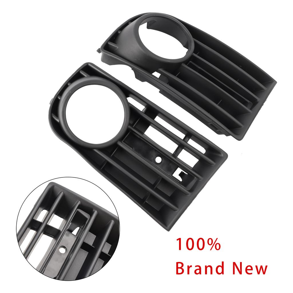 1 Par Frontfanger Tåkelys Grilldeksel Bezel For VW Golf V MK5 2005-2009