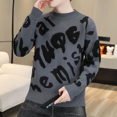 Hot Sale, New Casual Crew Neck Sweater, Long-sleeved Knitted Top, Large Size Sweater