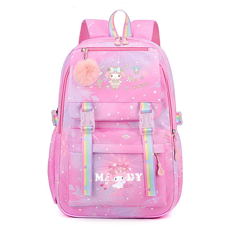 Melody Melody Sweet Cartoon Printed School Bag Primary School Junior High School Student Large Capacity Backpack