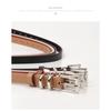 New Fashionable and Versatile Simple Pin Buckle Belt with Jeans Belt Casual and High-end Women's Belt