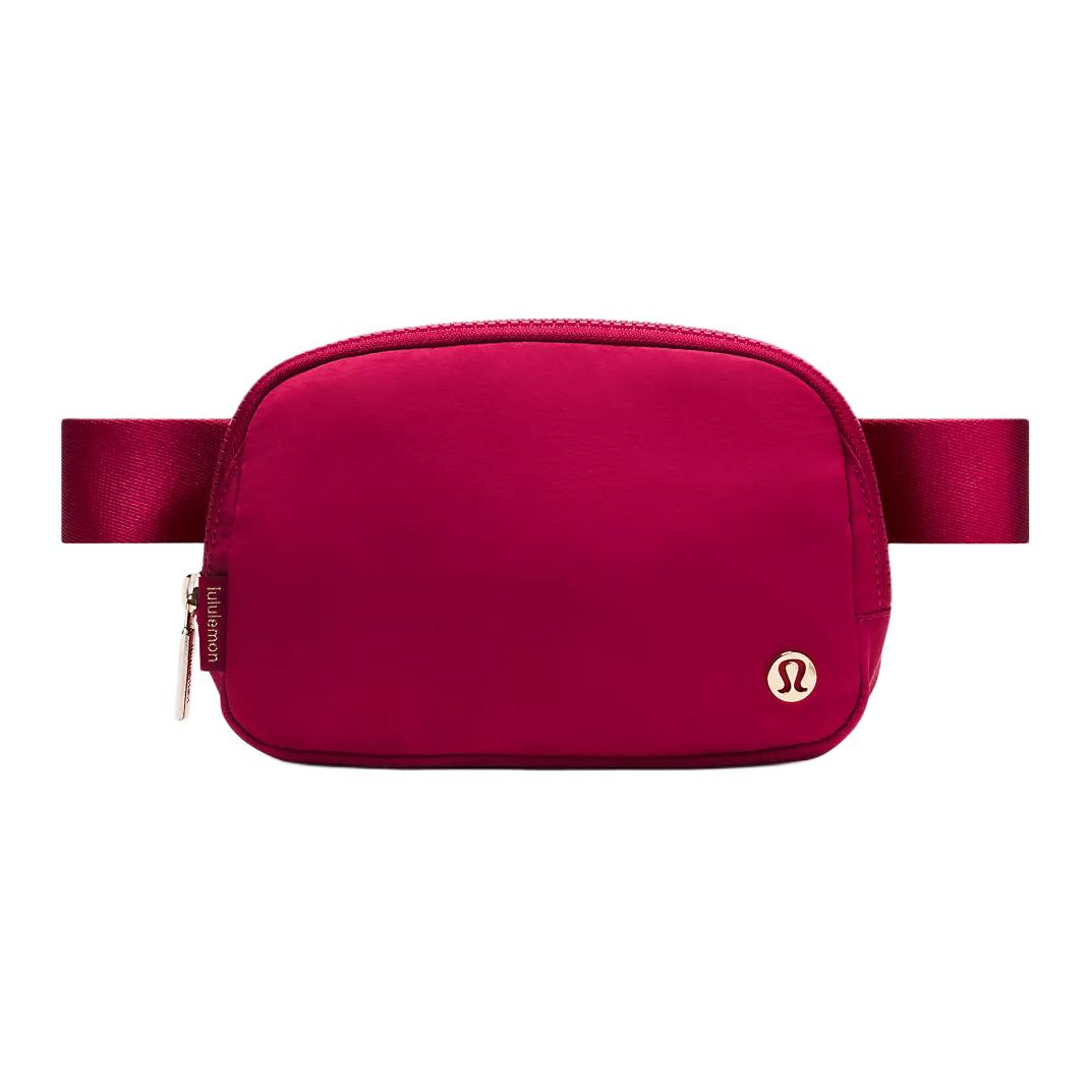 Lululemon Everywhere 1L Adjustable Shoulder Strap Waist Bag Women Waist Bag Berry LU9BG1S-021363 Berry