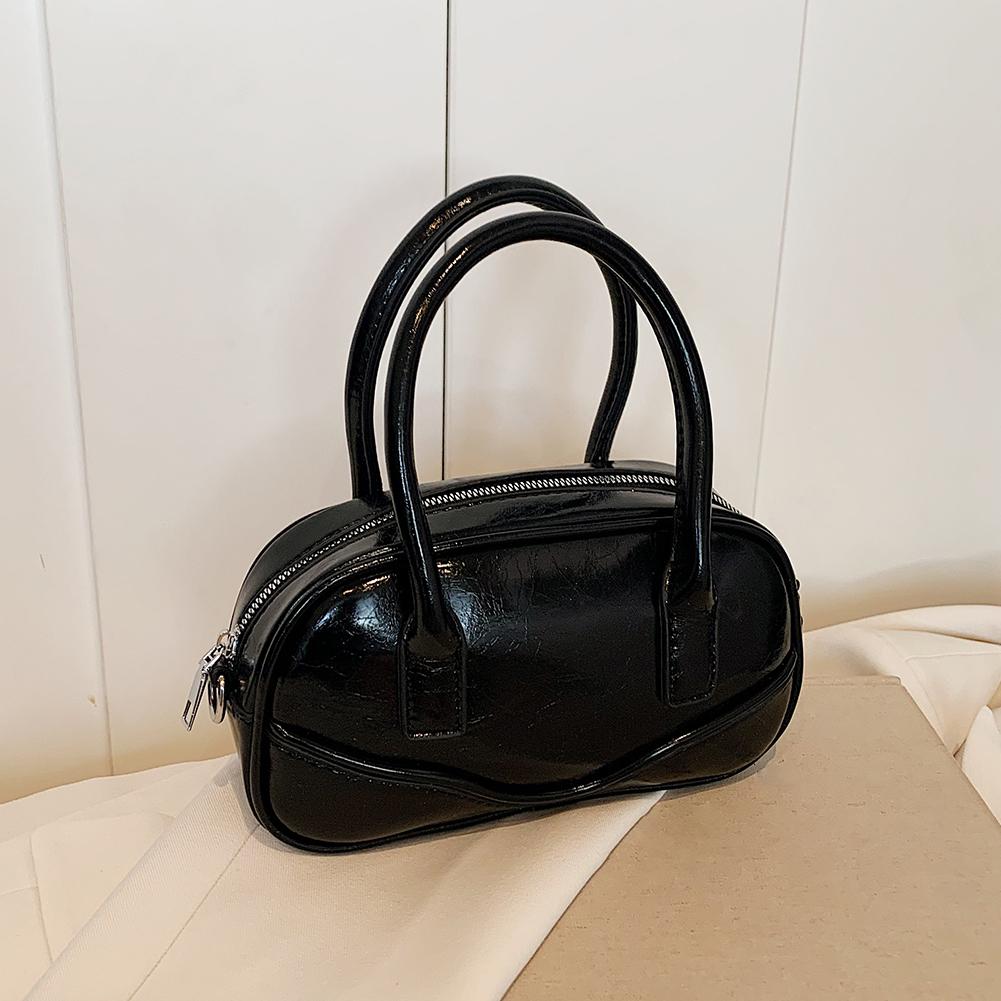 

Сумка из искусственной кожи, повседневная маленькая квадратная сумка, модная сумка с верхней ручкой, универсальная для женщин, для работы, шопинга, путешествий чёрный