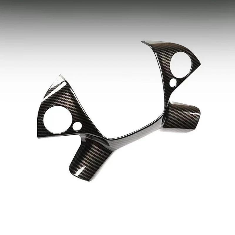 For Mercedes Benz C Class W204 2007-2010 Car Steering Wheel Trim Sequ Cover Sticker Car Accessories ABS carbon fibre