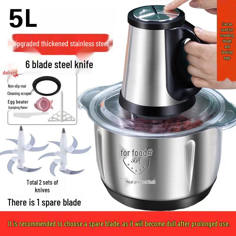 LISM Electric Meat Grinder & Food Processor