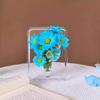 Decorative Acrylic Transparent Vase for Modern Home Tabletop Living Room Desktop Display