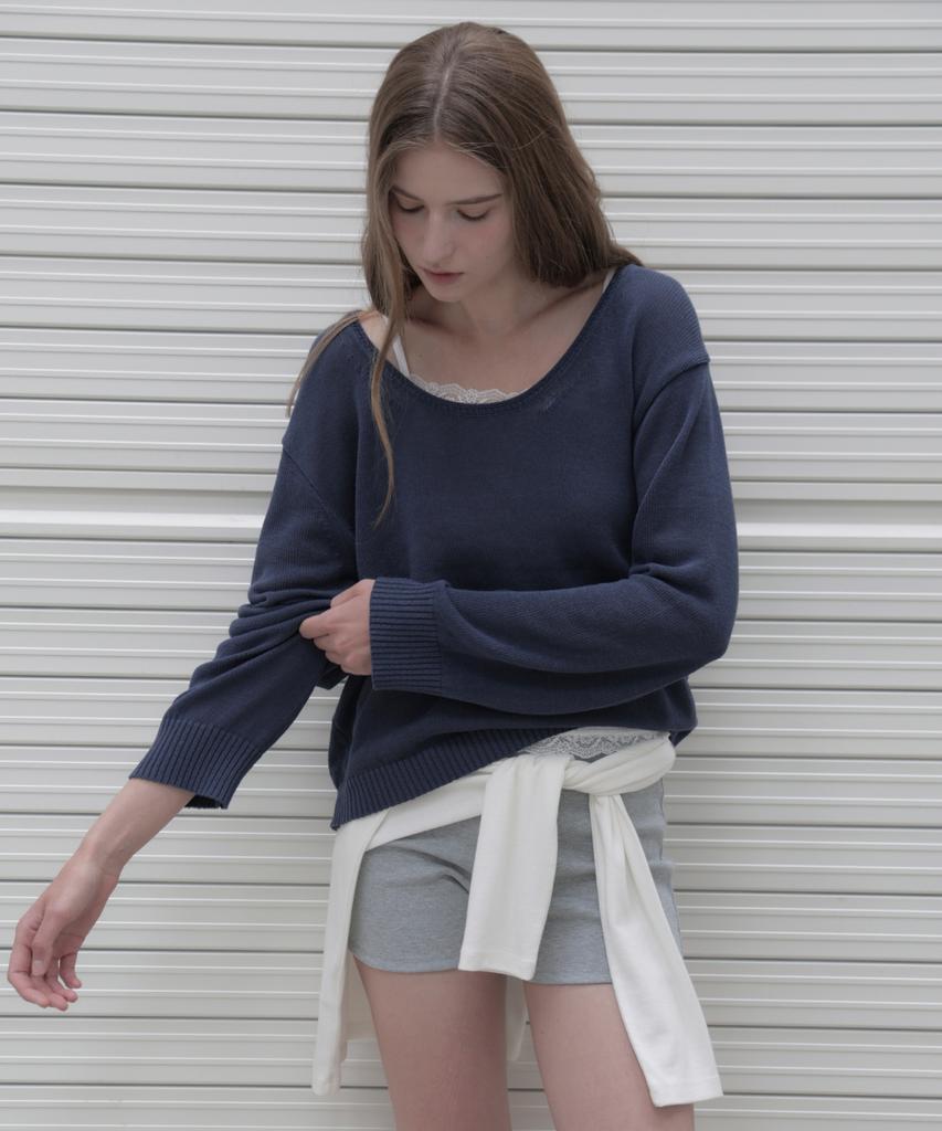 Deomago Summer Muted Knit_Gray