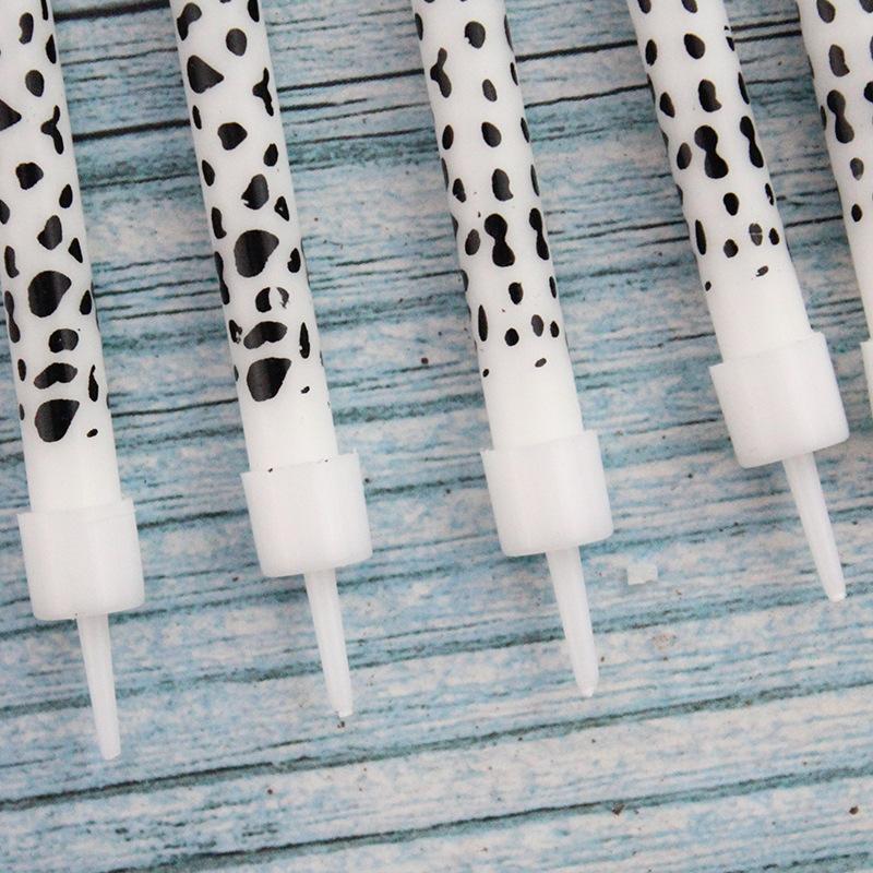 Ins Feng Dai Niu Theme Printed Pattern Cake Candle Creative Party Personality 6-Piece Candles Candles