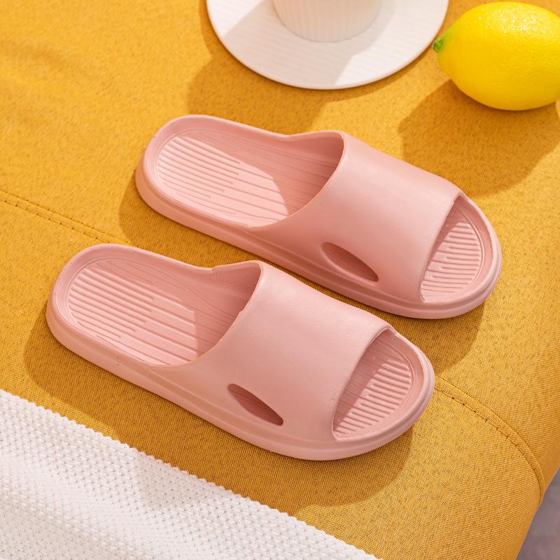 Qidashun Women's Non-slip Summer Home Slippers - Comfortable Bathroom Slides for Couples