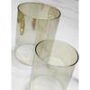 Glass Candle Stand Windshield Lampshade Wedding Candle Holder for Table Decorative Lighting