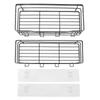 Bathroom Wall Shelf Multipurpose Stylish Simple Large Capacity Strong Load Bearing Adhesive Shower Organizer for