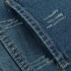 High-Waisted Ripped Washed Denim Shorts - Women's Summer Hot Pants