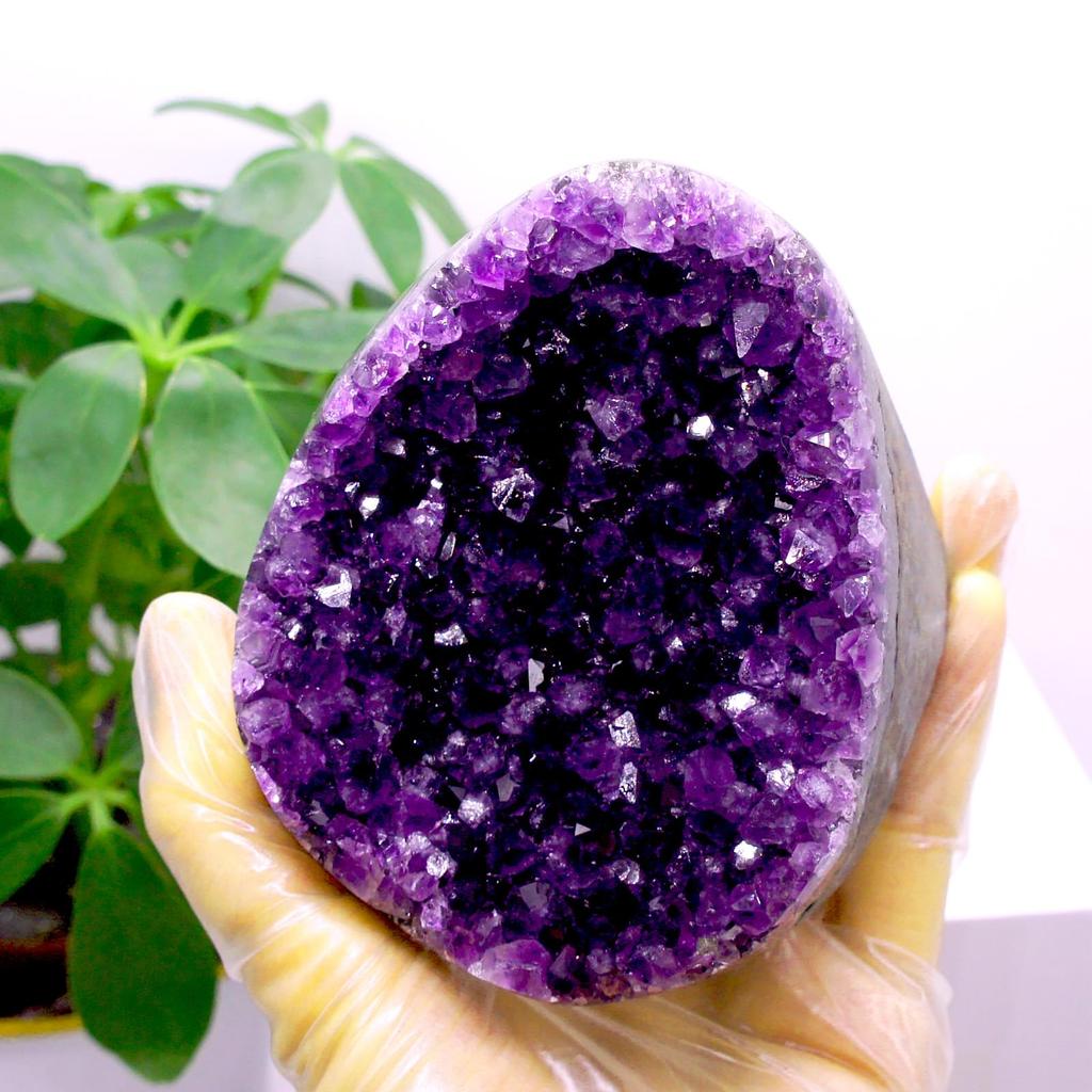 Completely Natural Amethyst Elegant and Carefully Selected Purple Quartz Amethyst for Purification Completely Natural Stone Home Decor Goods Gift