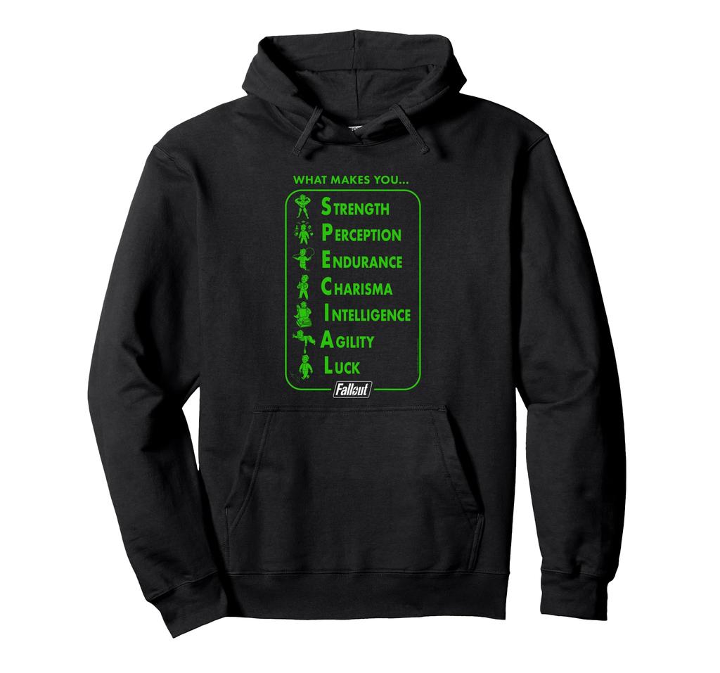 Fallout Was macht dich BESONDERS Gaming Hoodie