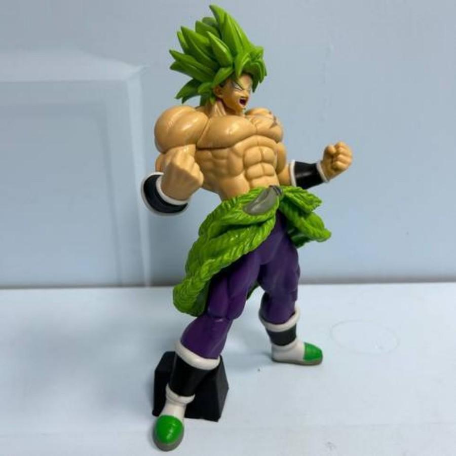 Dragon Ball Broly Action Figure 23cm Standing Pose Collectible Model Toy Anime Character Decoration for Fans