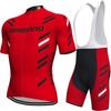 Pánský cyklistický dres a kraťasy s laclem Rychleschnoucí Prodyšné Sportovní oblečení na kolo