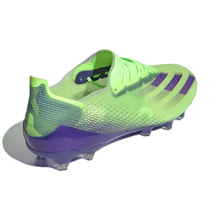 Adidas X Ghosted .1 Comfortable Versatile AG (Rubber Short Studs) Non-Slip Soccer Shoes Men Soccer Shoes Green Blue FY0958