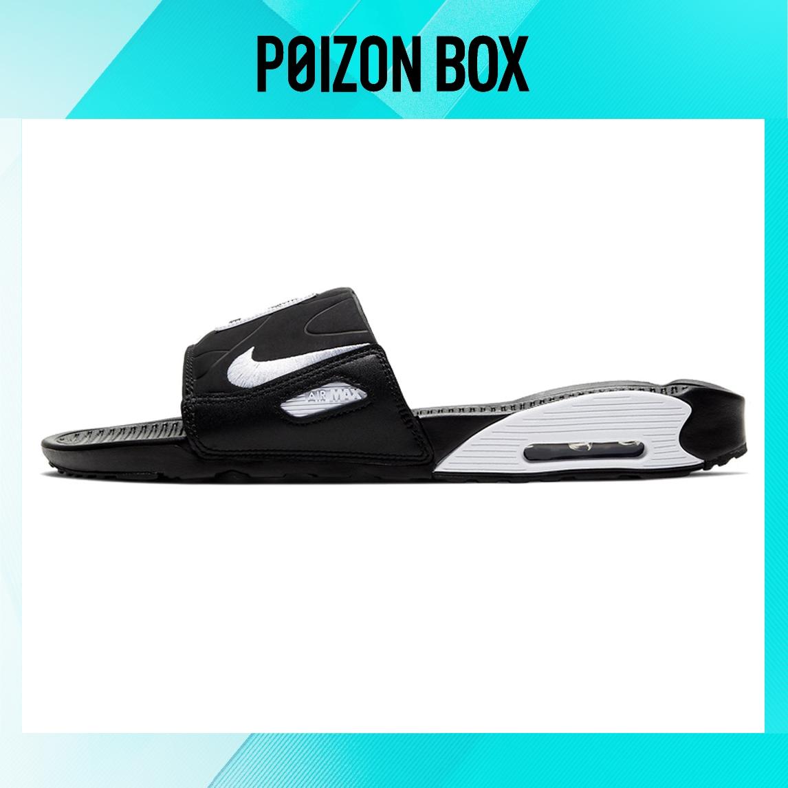 

сабо Nike Air Max 90 Slide Black White BQ4635-002