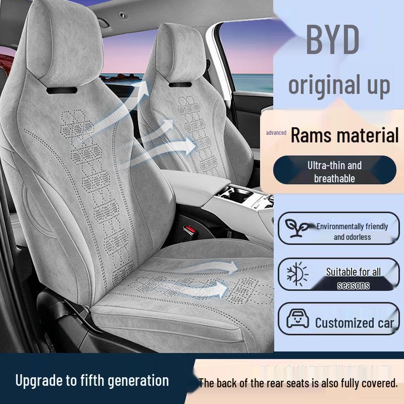BYD Yuan UP All-Season Breathable Full Coverage Car Seat Covers and Cushions.