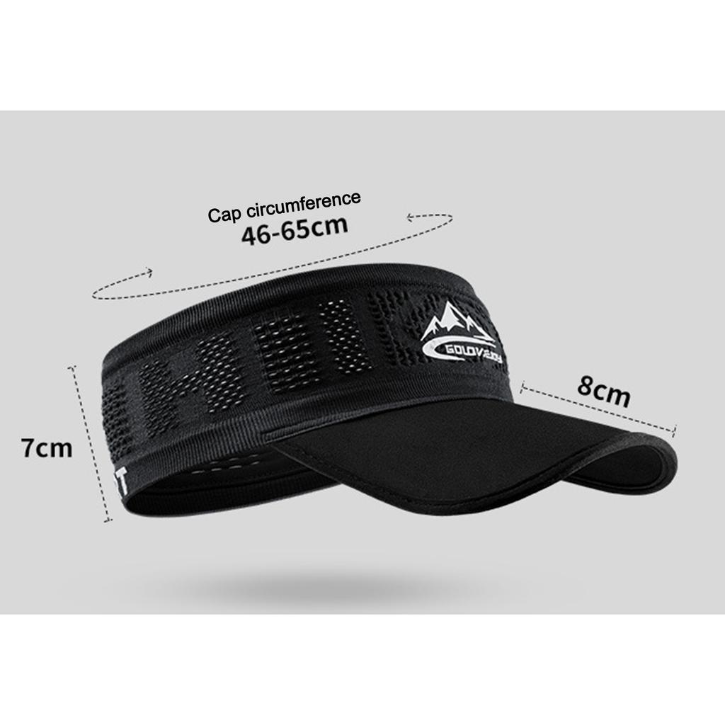 Summer Peaked Cap For Men Women Sunscreen Breathable Sweat-absorbing Sports Hat For Outdoor Running Mountaineering