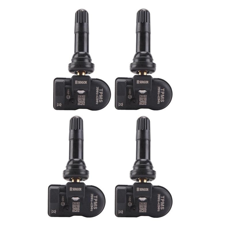 

4 шт. Программируемый датчик MX для Autel TS408 TS508 ITS600 TPMS Датчик давления в шинах 433 МГц 315 МГц 2-в-1 Датчик-монитор чёрный
