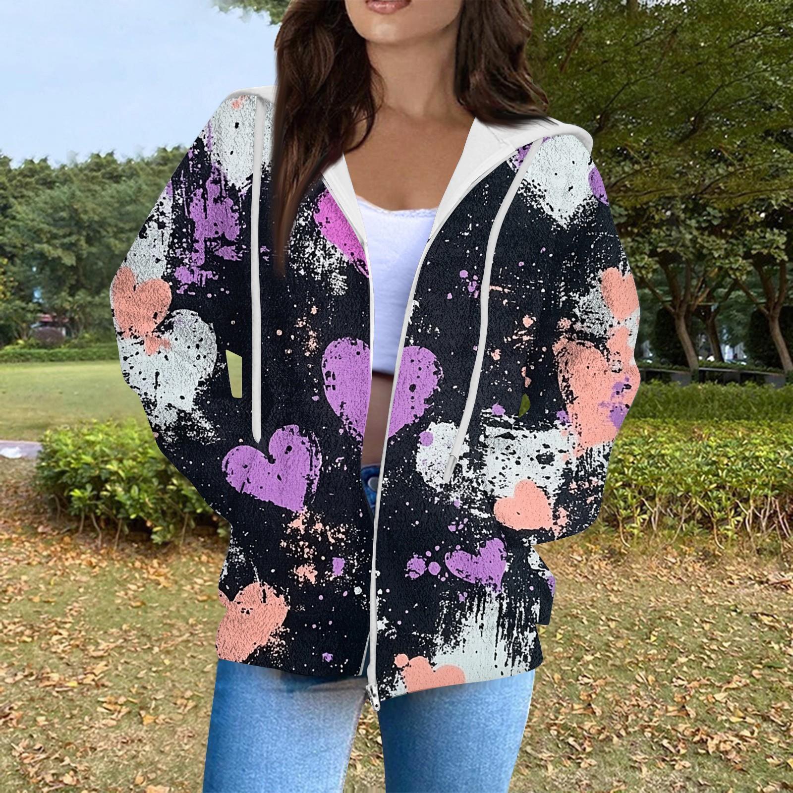 

Женская мода повседневная клетчатая куртка с длинным рукавом и карманом на молнии XXL