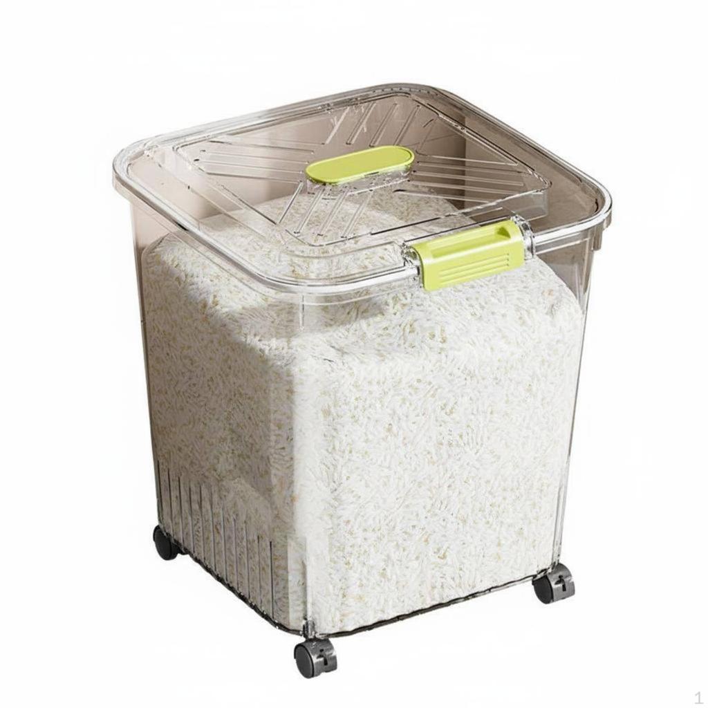 Rice Storage Bin HumidityResistant Container Large Capacity Grain for