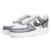 Nike Air Force 1 Abrasion Resistant Abrasion Resistant Low top Skateboard Shoes Unisex Concrete Gray CW2288-111(Team1110-S-BOX)