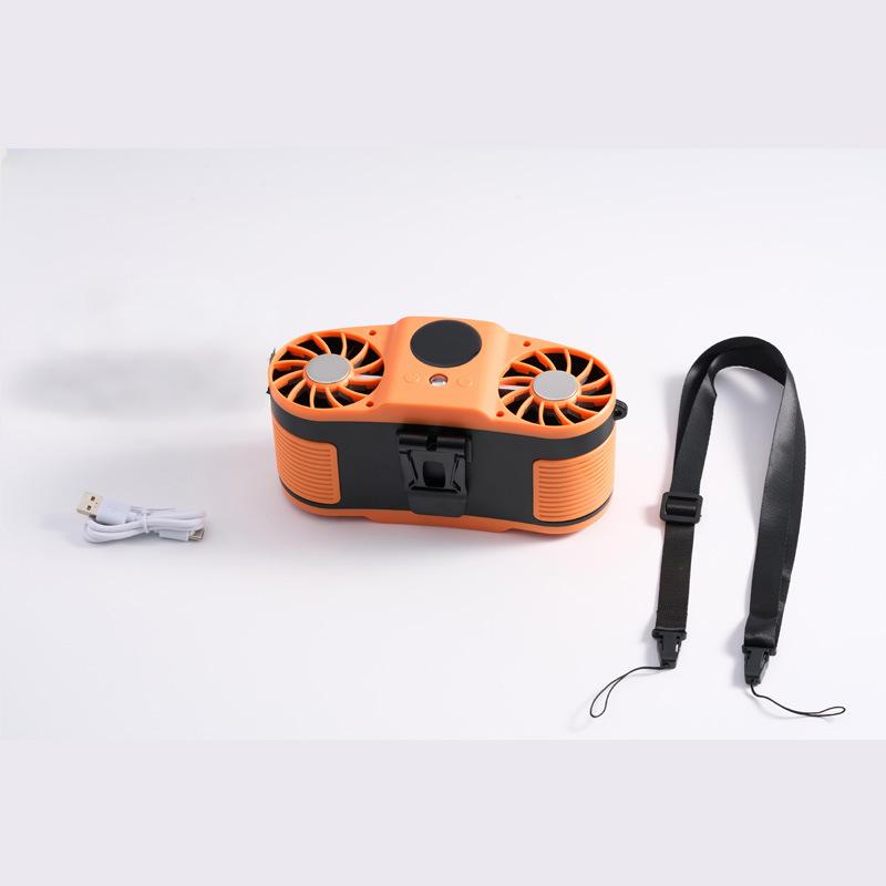 

YLD-F33 Waist-Hanging Semiconductor Fan, 30,000 mAh Rechargeable Cooling Device 30,000 mAh Battery